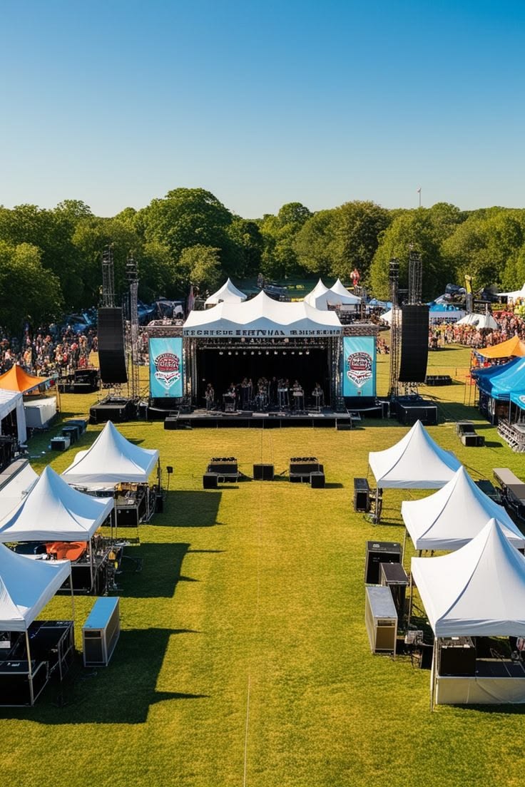 Publico en evento musical urbano